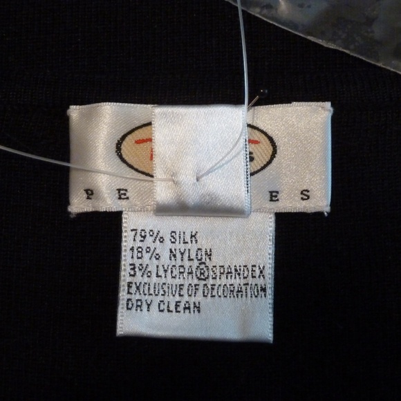 Sleeveless Knit Top Black Sparkles NWT PL - Picture 6 of 6